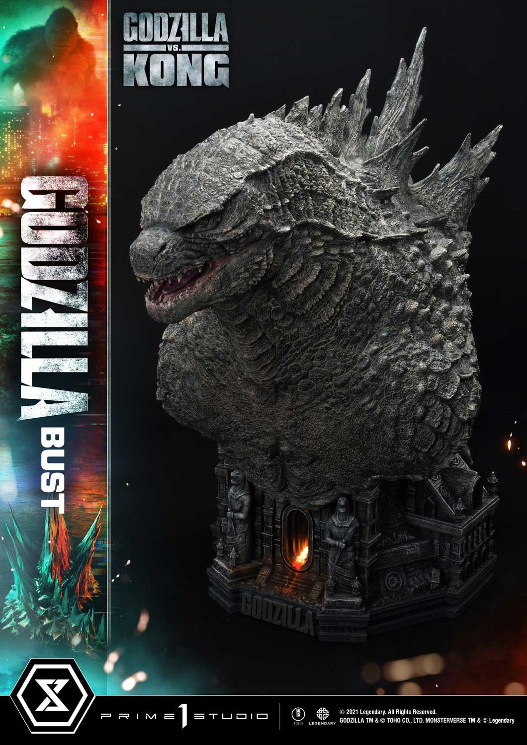 Godzilla vs. Kong - Gojira - Bust - Life-Size Bust (LSGVK-01S) - Bonus Version (Prime 1 Studio) photo 25