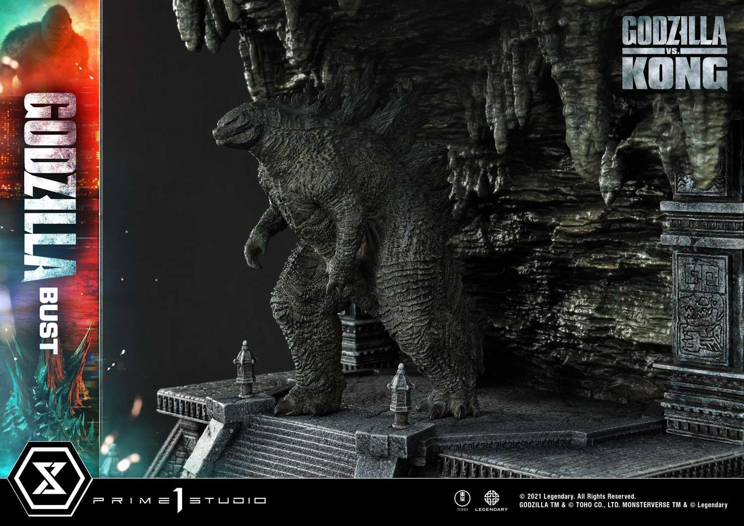 Godzilla vs. Kong - Gojira - Bust - Life-Size Bust (LSGVK-01S) - Bonus Version (Prime 1 Studio) photo 27
