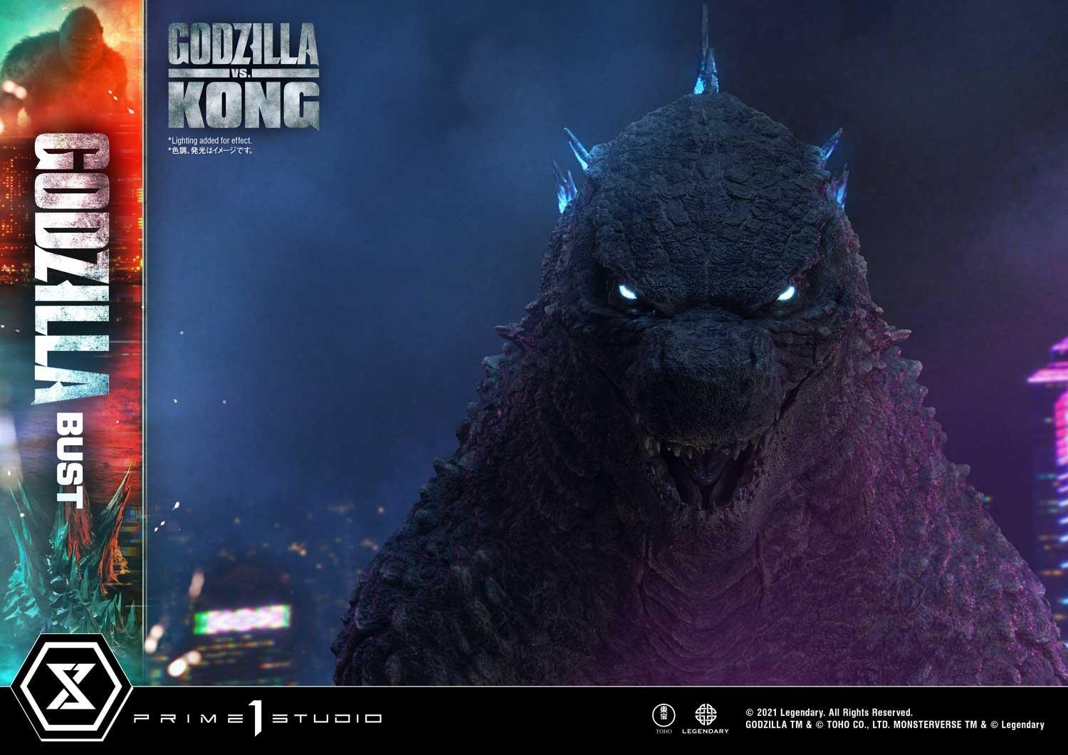 Godzilla vs. Kong - Gojira - Bust - Life-Size Bust (LSGVK-01S) - Bonus Version (Prime 1 Studio) photo 28