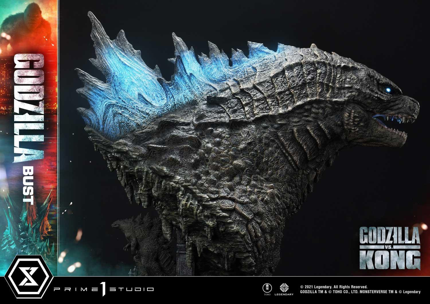 Godzilla vs. Kong - Gojira - Bust - Life-Size Bust (LSGVK-01S) - Bonus Version (Prime 1 Studio) photo 29