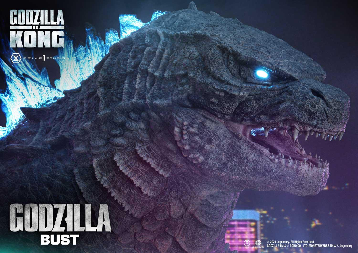 Godzilla vs. Kong - Gojira - Bust - Life-Size Bust (LSGVK-01S) - Bonus Version (Prime 1 Studio) photo 31