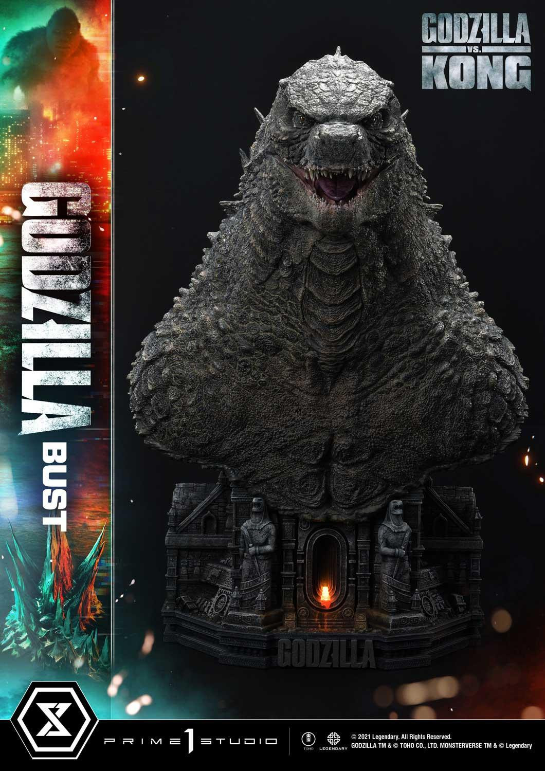 Godzilla vs. Kong - Gojira - Bust - Life-Size Bust (LSGVK-01S) - Bonus Version (Prime 1 Studio) photo 36