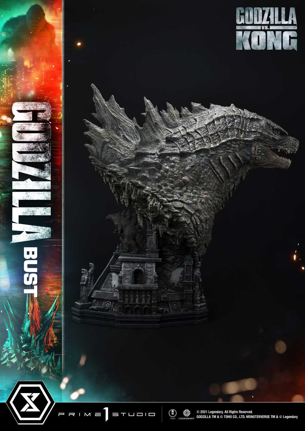 Godzilla vs. Kong - Gojira - Bust - Life-Size Bust (LSGVK-01S) - Bonus Version (Prime 1 Studio) photo 37