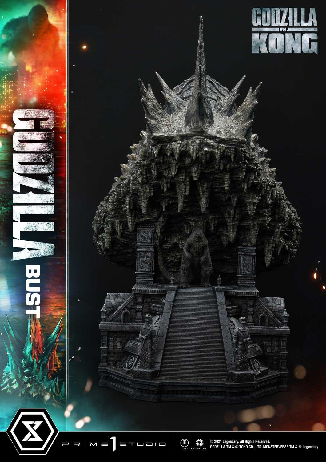 Godzilla vs. Kong - Gojira - Bust - Life-Size Bust (LSGVK-01S) - Bonus Version (Prime 1 Studio) photo 38
