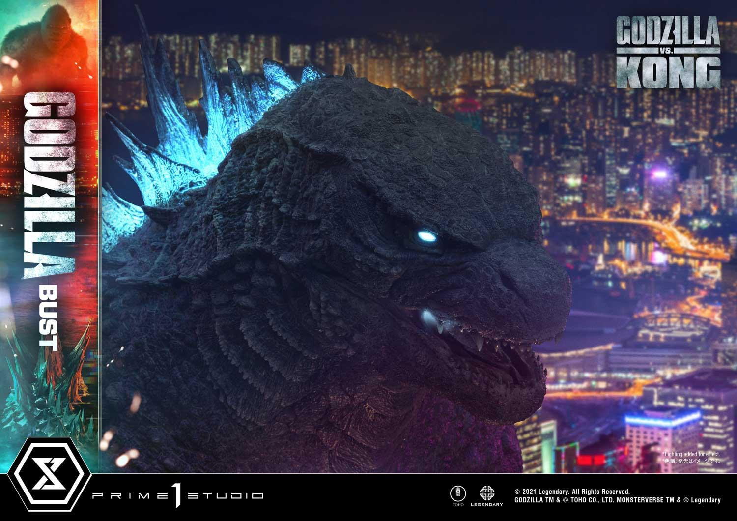 Godzilla vs. Kong - Gojira - Bust - Life-Size Bust (LSGVK-01S) - Bonus Version (Prime 1 Studio) photo 39