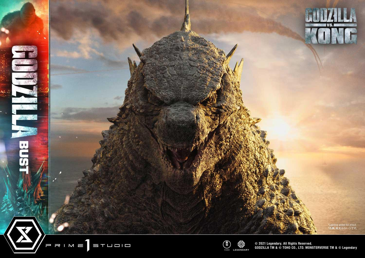 Godzilla vs. Kong - Gojira - Bust - Life-Size Bust (LSGVK-01S) - Bonus Version (Prime 1 Studio) photo 40