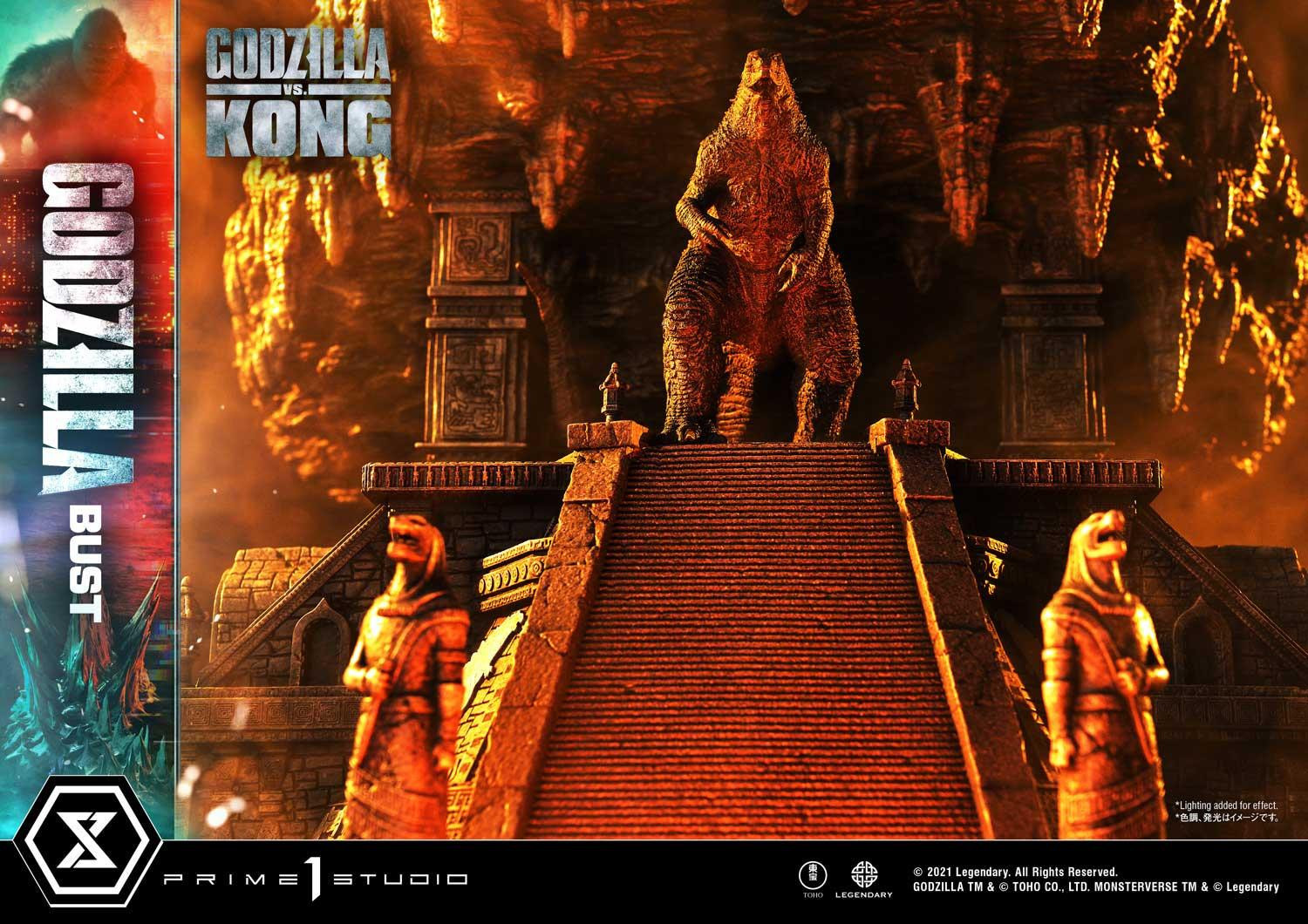 Godzilla vs. Kong - Gojira - Bust - Life-Size Bust (LSGVK-01S) - Bonus Version (Prime 1 Studio) photo 41