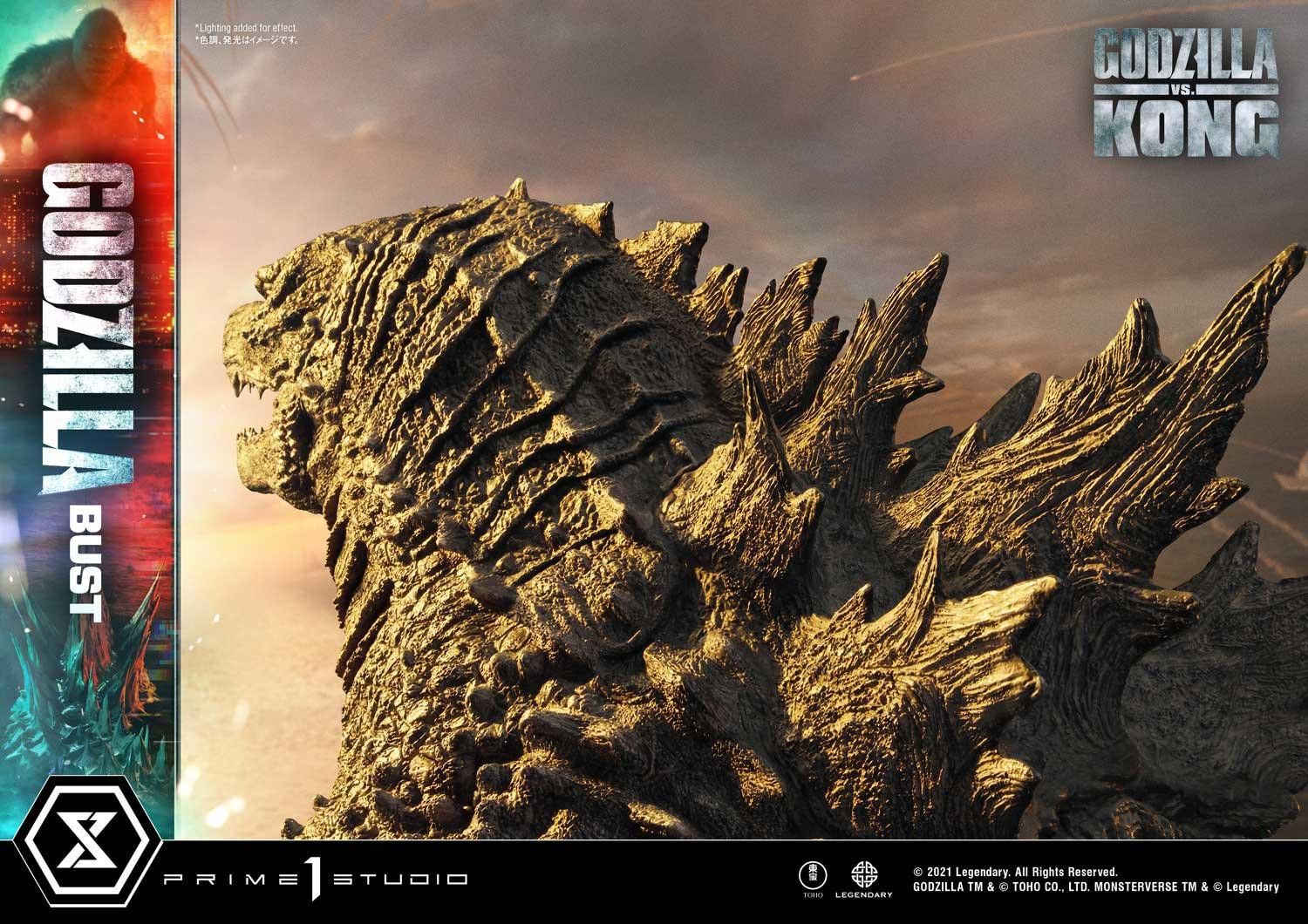 Godzilla vs. Kong - Gojira - Bust - Life-Size Bust (LSGVK-01S) - Bonus Version (Prime 1 Studio) photo 42