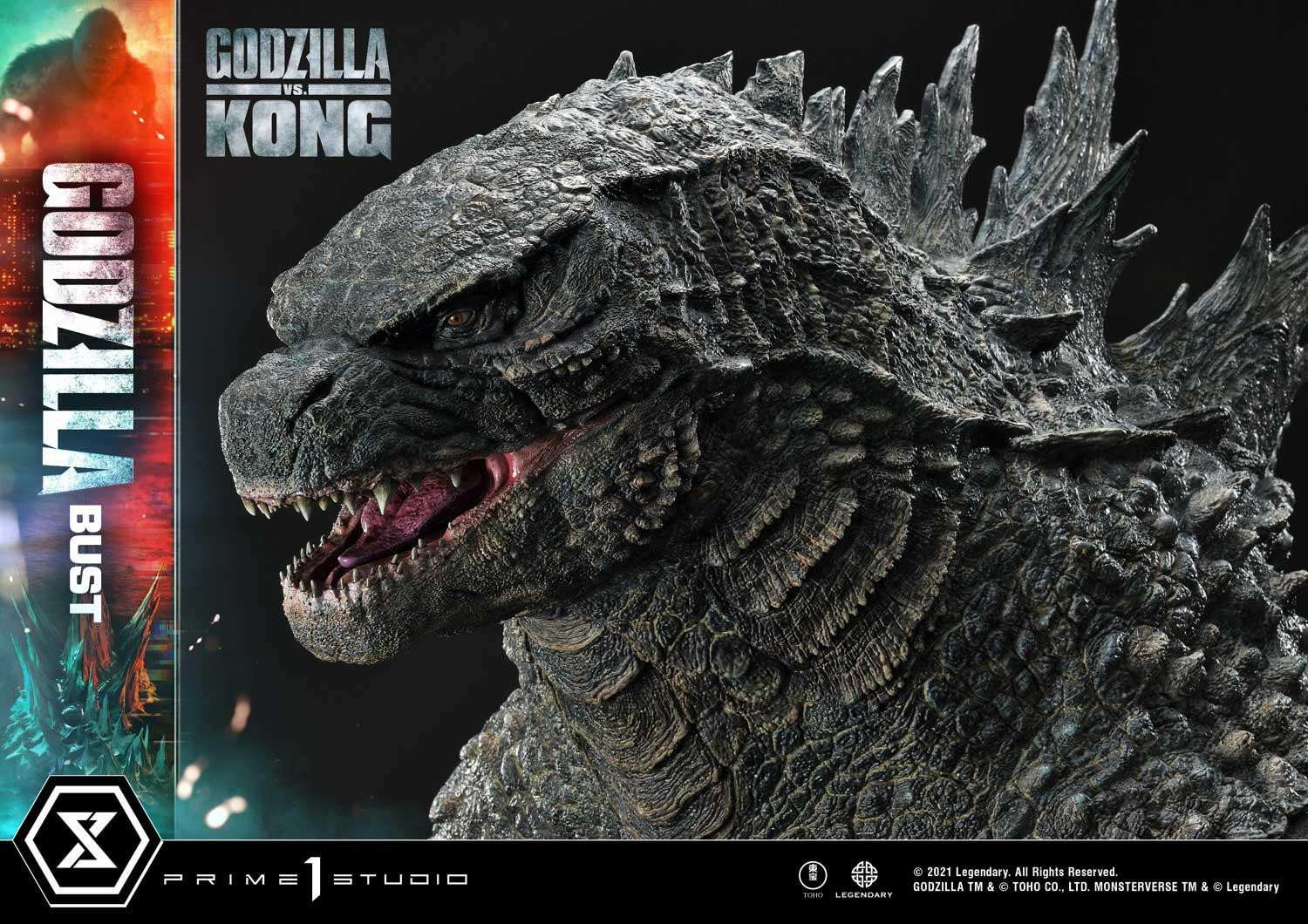 Godzilla vs. Kong - Gojira - Bust - Life-Size Bust (LSGVK-01S) - Bonus Version (Prime 1 Studio) photo 43