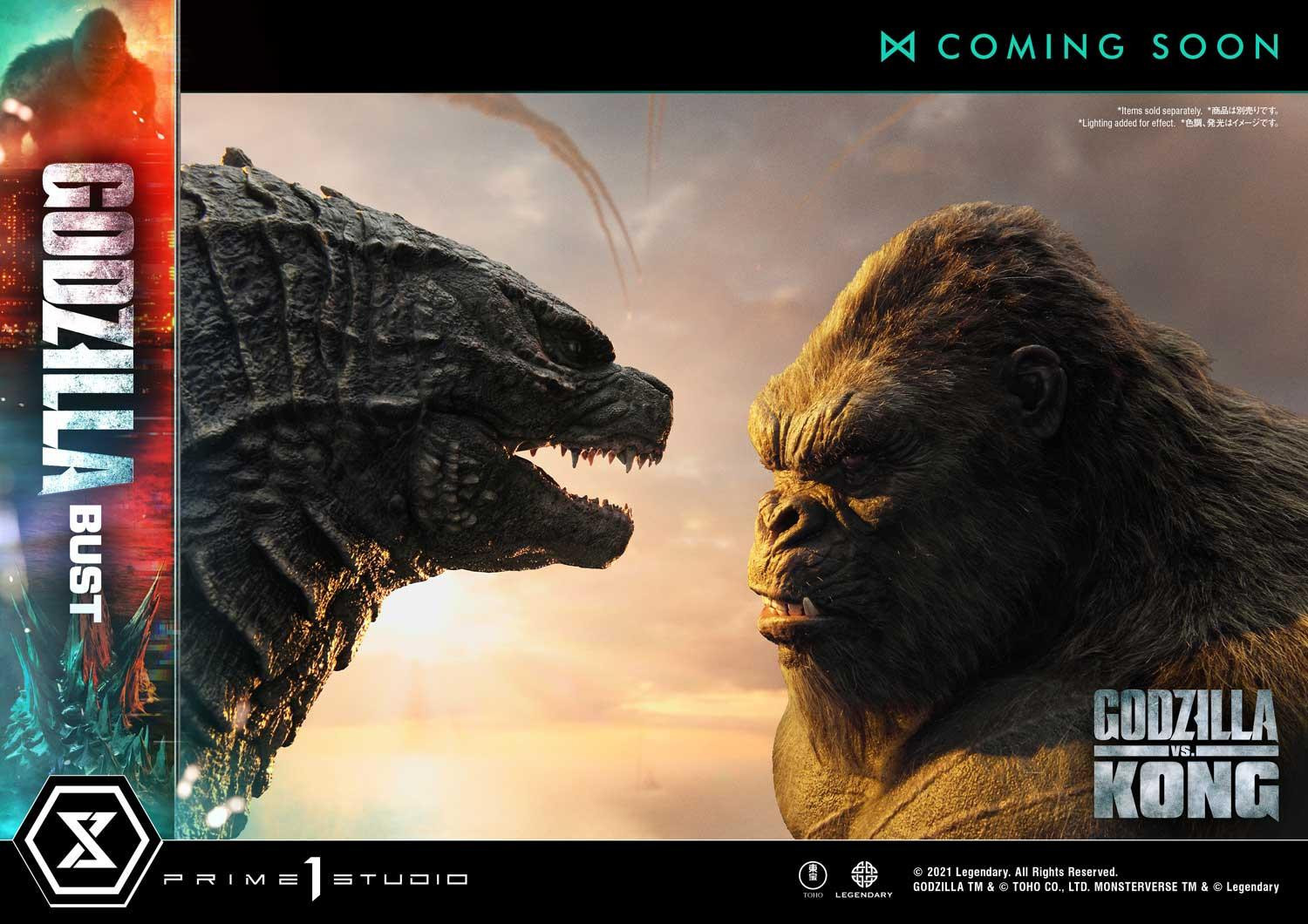 Godzilla vs. Kong - Gojira - Bust - Life-Size Bust (LSGVK-01S) - Bonus Version (Prime 1 Studio) photo 48