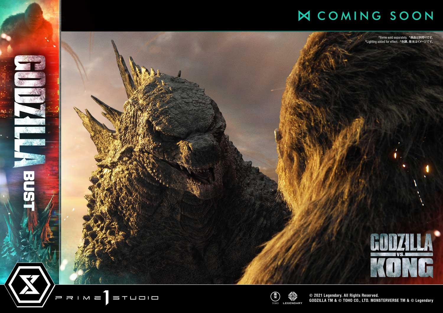Godzilla vs. Kong - Gojira - Bust - Life-Size Bust (LSGVK-01S) - Bonus Version (Prime 1 Studio) photo 49