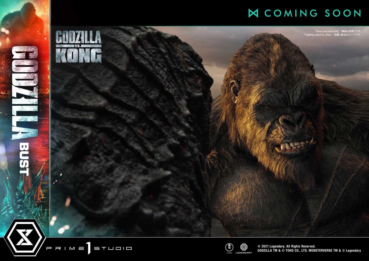 Godzilla vs. Kong - Gojira - Bust - Life-Size Bust (LSGVK-01S) - Bonus Version (Prime 1 Studio) photo 50