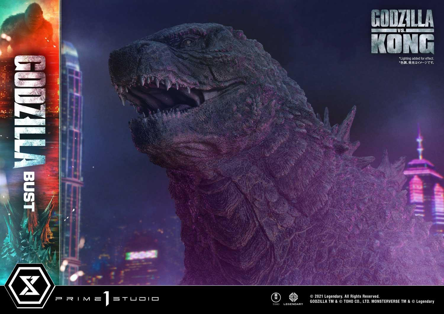 Godzilla vs. Kong - Gojira - Bust - Life-Size Bust (LSGVK-01S) - Bonus Version (Prime 1 Studio) photo 51