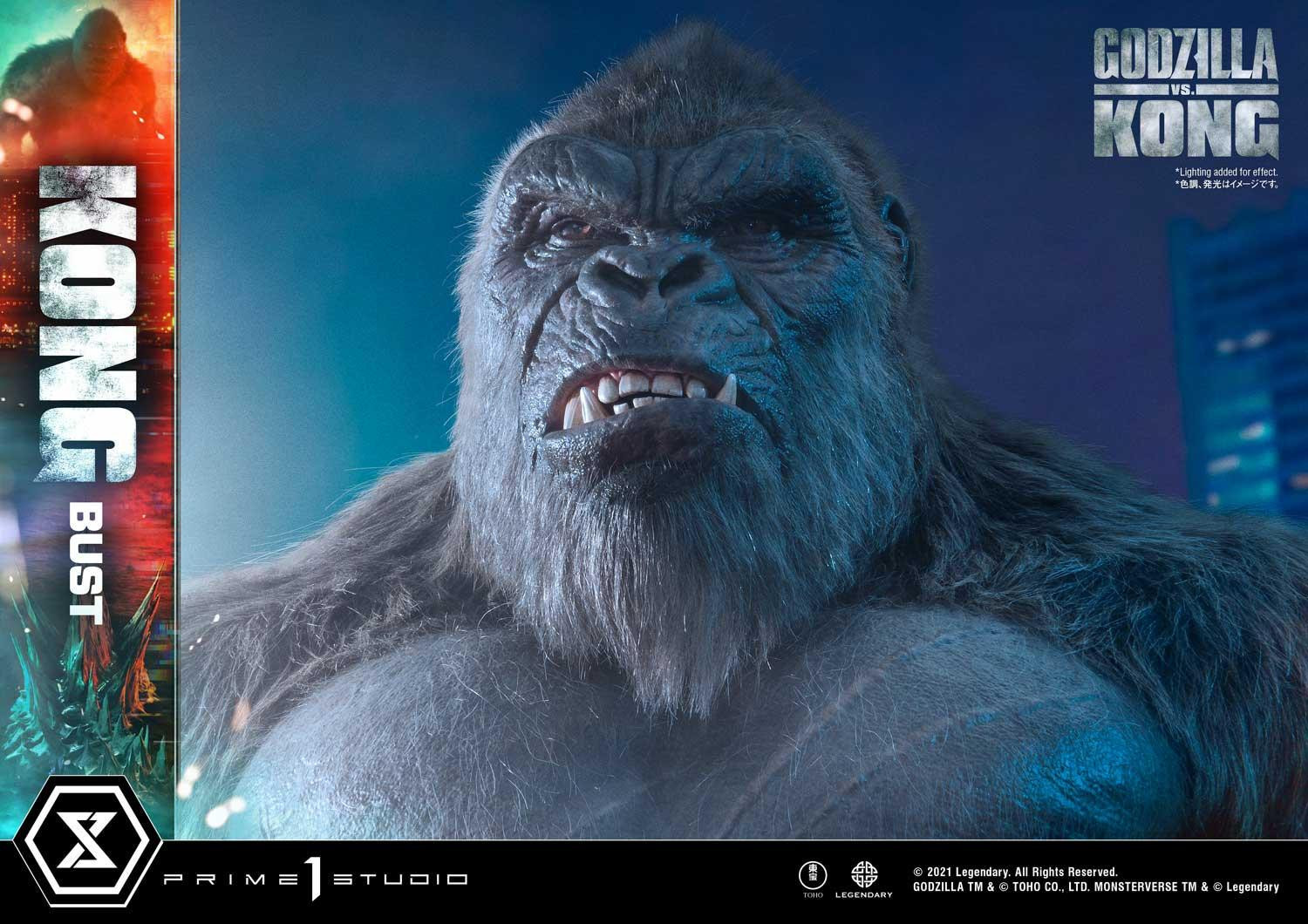 Godzilla vs. Kong - King Kong - Bust - Life-Size Bust  (LSGVK-02) (Prime 1 Studio) photo 2
