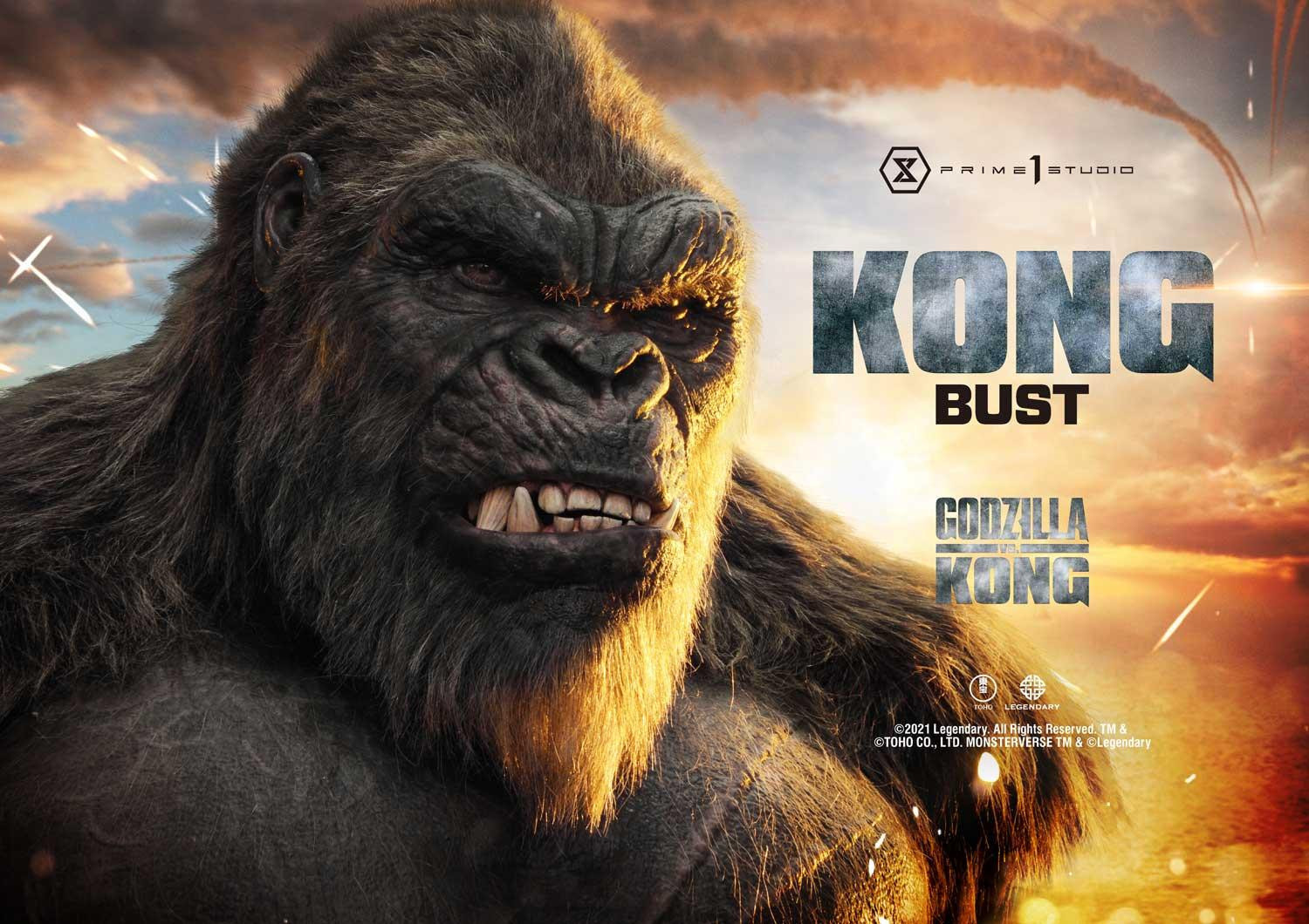 Godzilla vs. Kong - King Kong - Bust - Life-Size Bust  (LSGVK-02) (Prime 1 Studio) photo 7