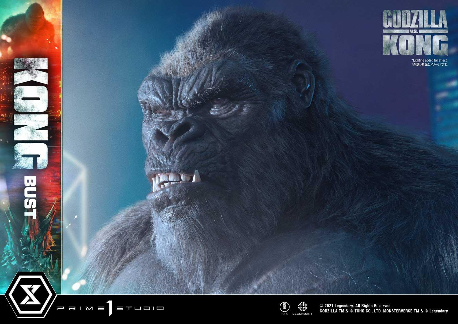 Godzilla vs. Kong - King Kong - Bust - Life-Size Bust  (LSGVK-02) (Prime 1 Studio) photo 8