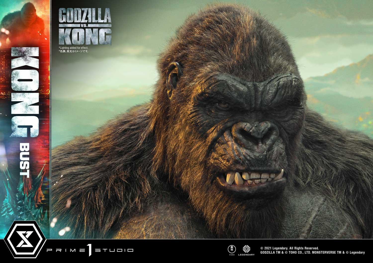 Godzilla vs. Kong - King Kong - Bust - Life-Size Bust  (LSGVK-02) (Prime 1 Studio) photo 9