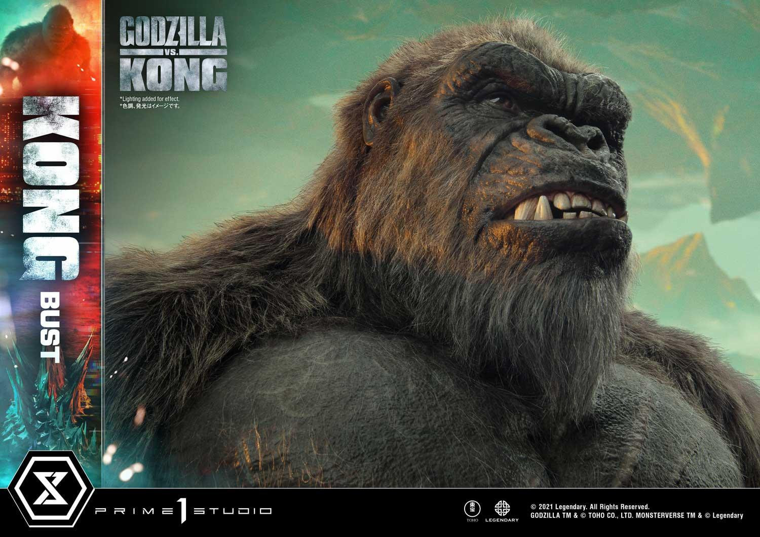 Godzilla vs. Kong - King Kong - Bust - Life-Size Bust  (LSGVK-02) (Prime 1 Studio) photo 10