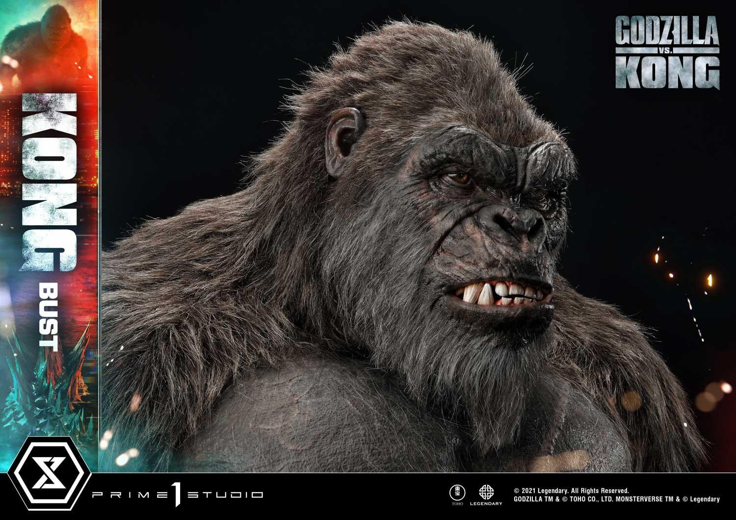 Godzilla vs. Kong - King Kong - Bust - Life-Size Bust  (LSGVK-02) (Prime 1 Studio) photo 14
