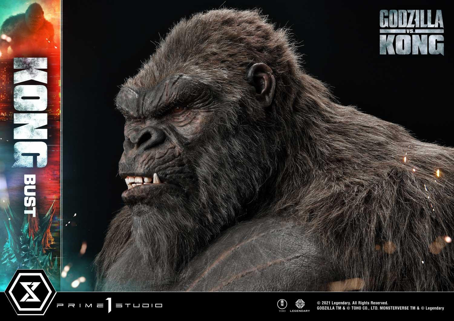 Godzilla vs. Kong - King Kong - Bust - Life-Size Bust  (LSGVK-02) (Prime 1 Studio) photo 16