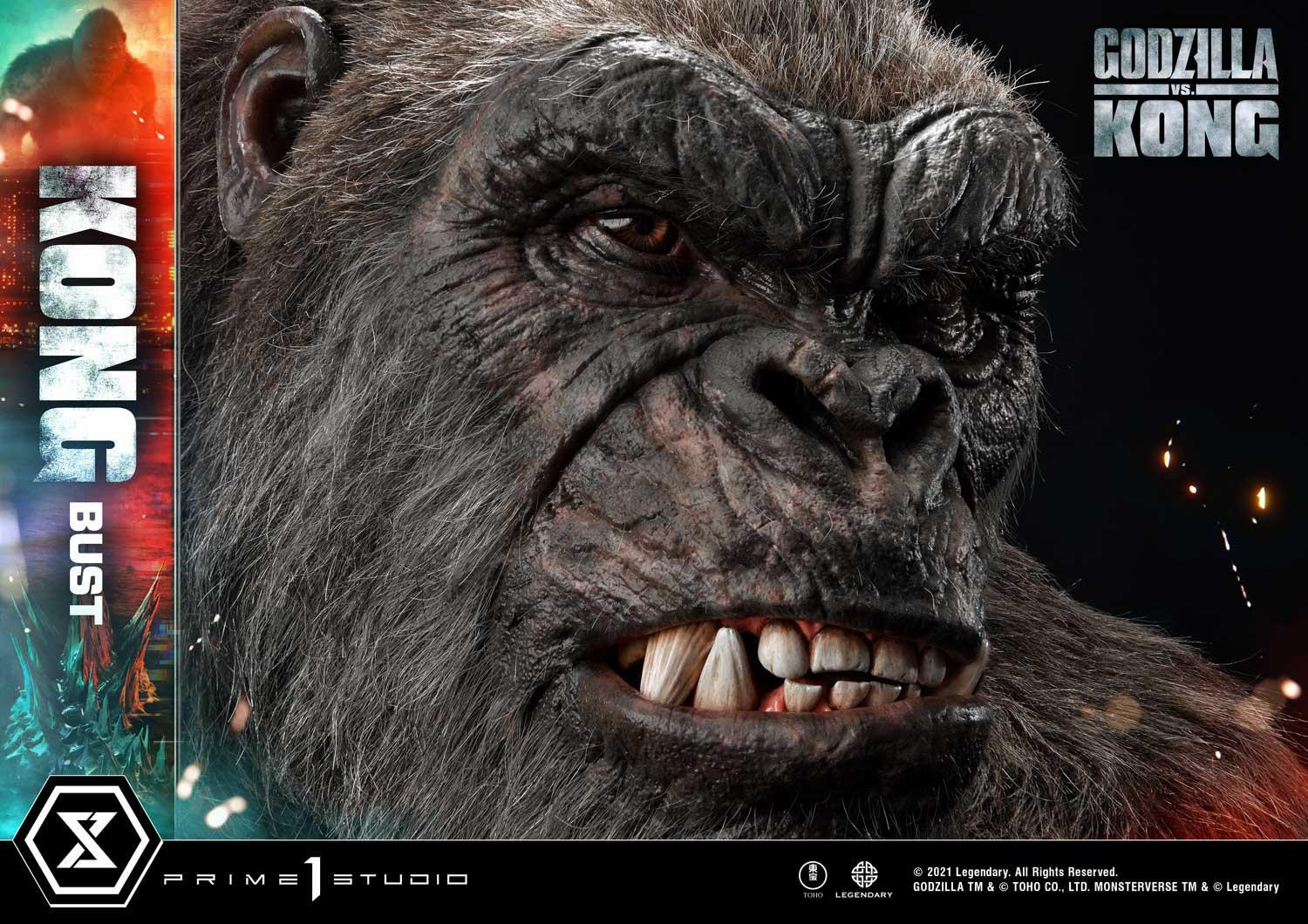 Godzilla vs. Kong - King Kong - Bust - Life-Size Bust  (LSGVK-02) (Prime 1 Studio) photo 17
