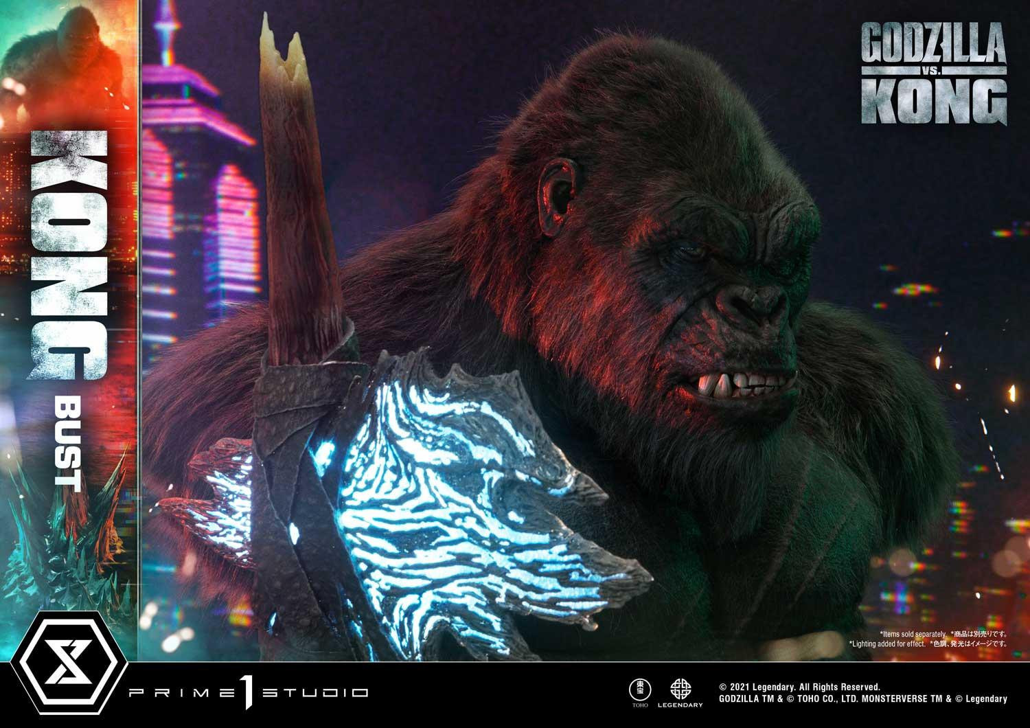 Godzilla vs. Kong - King Kong - Bust - Life-Size Bust  (LSGVK-02) (Prime 1 Studio) photo 18