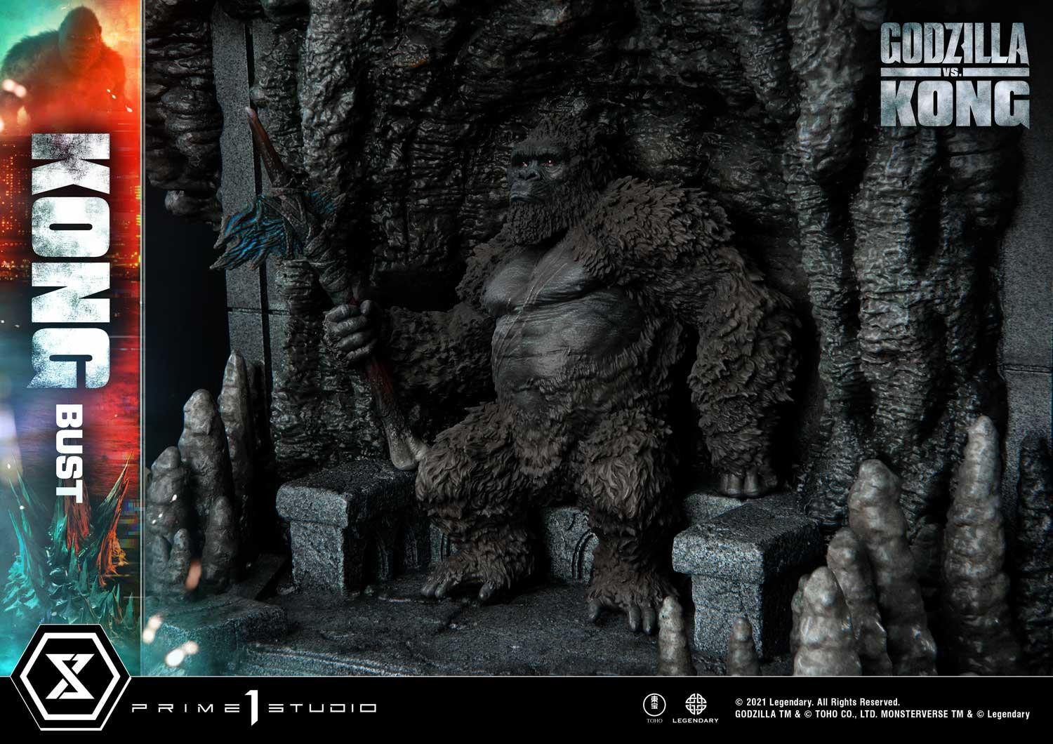 Godzilla vs. Kong - King Kong - Bust - Life-Size Bust  (LSGVK-02) (Prime 1 Studio) photo 21