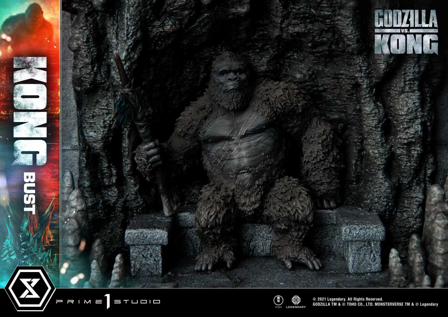 Godzilla vs. Kong - King Kong - Bust - Life-Size Bust  (LSGVK-02) (Prime 1 Studio) photo 22