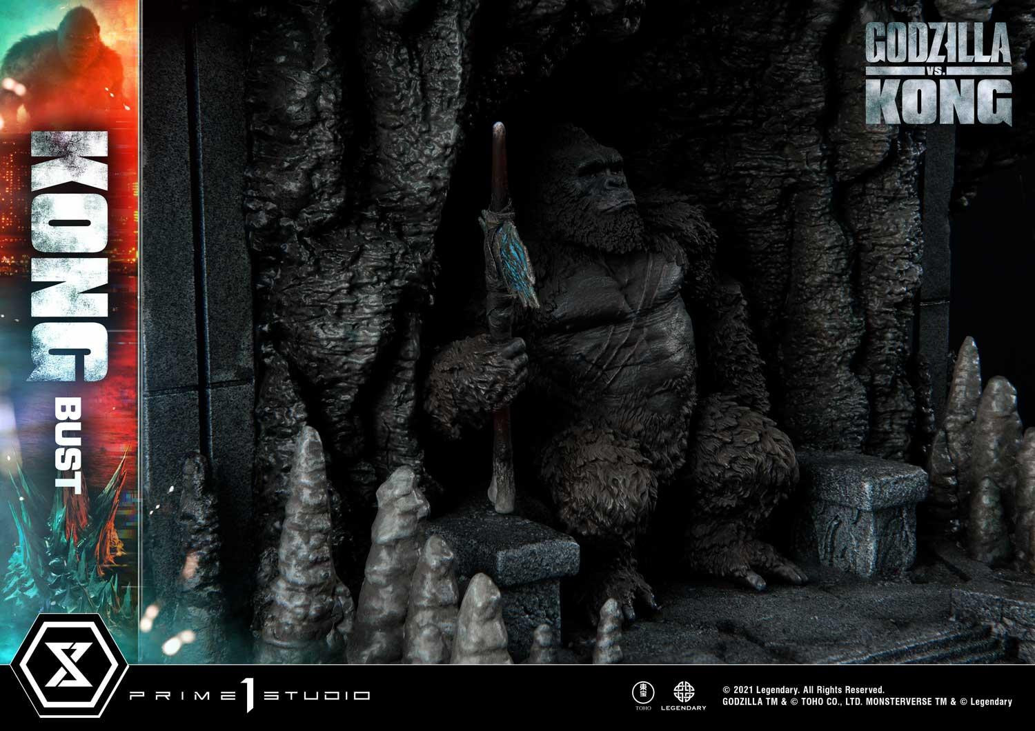 Godzilla vs. Kong - King Kong - Bust - Life-Size Bust  (LSGVK-02) (Prime 1 Studio) photo 23