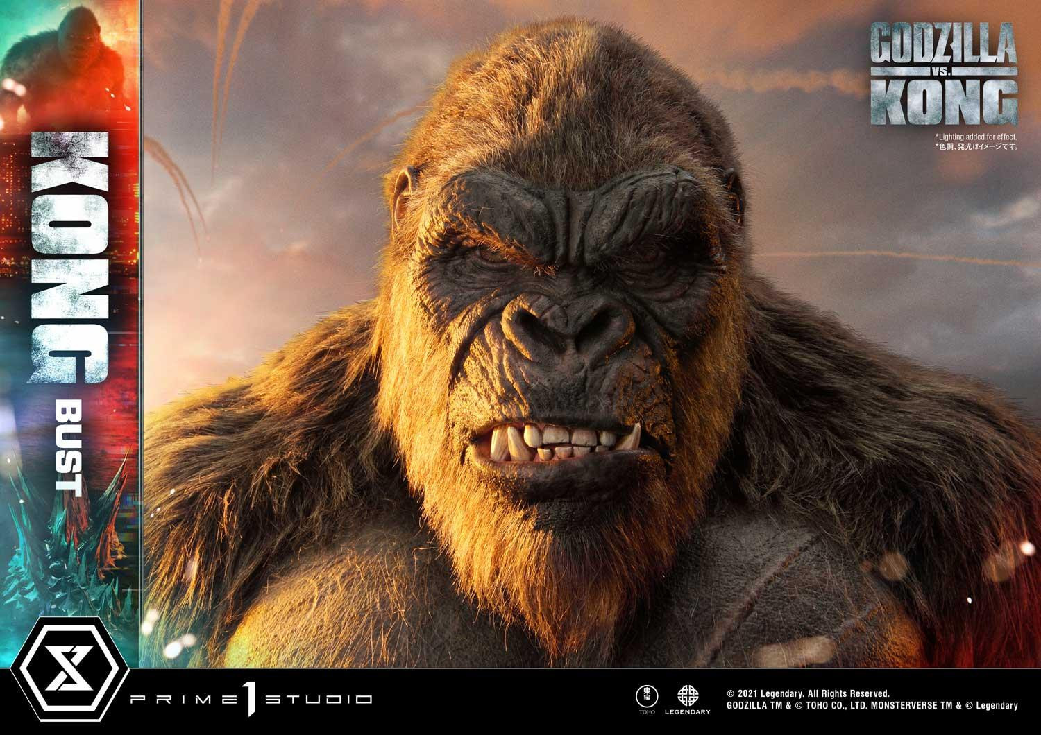 Godzilla vs. Kong - King Kong - Bust - Life-Size Bust  (LSGVK-02) (Prime 1 Studio) photo 28