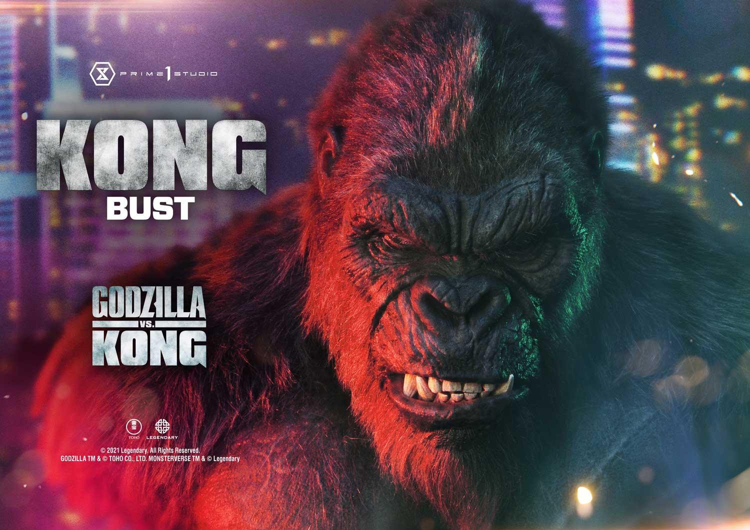Godzilla vs. Kong - King Kong - Bust - Life-Size Bust  (LSGVK-02) (Prime 1 Studio) photo 33