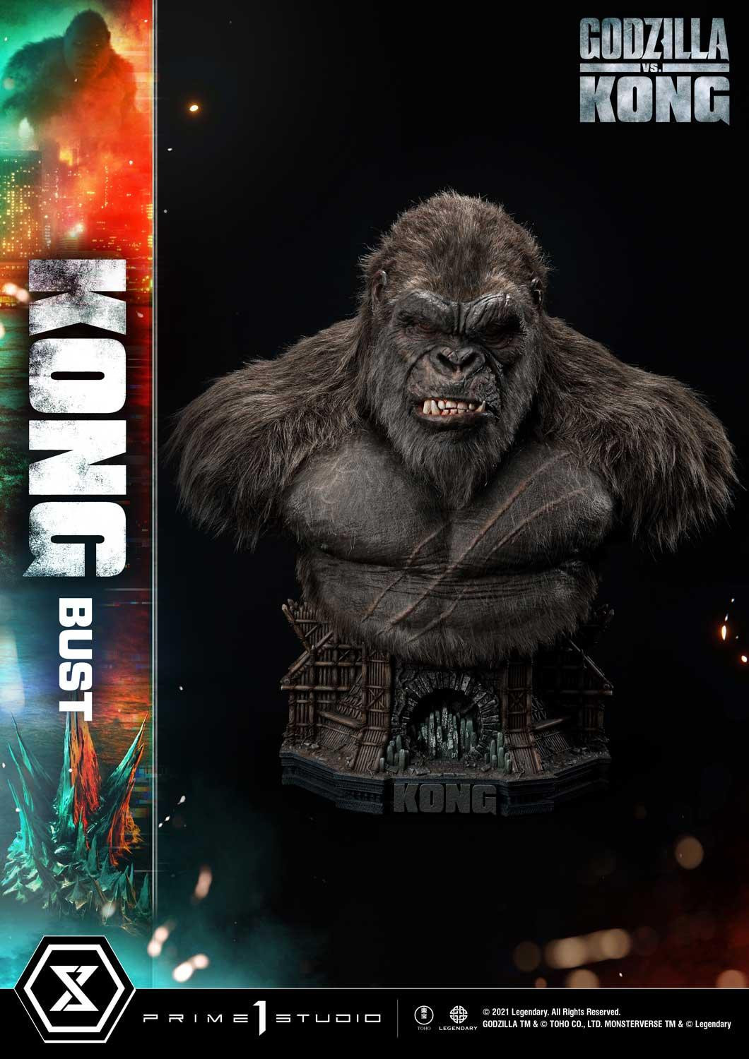 Godzilla vs. Kong - King Kong - Bust - Life-Size Bust  (LSGVK-02) (Prime 1 Studio) photo 36