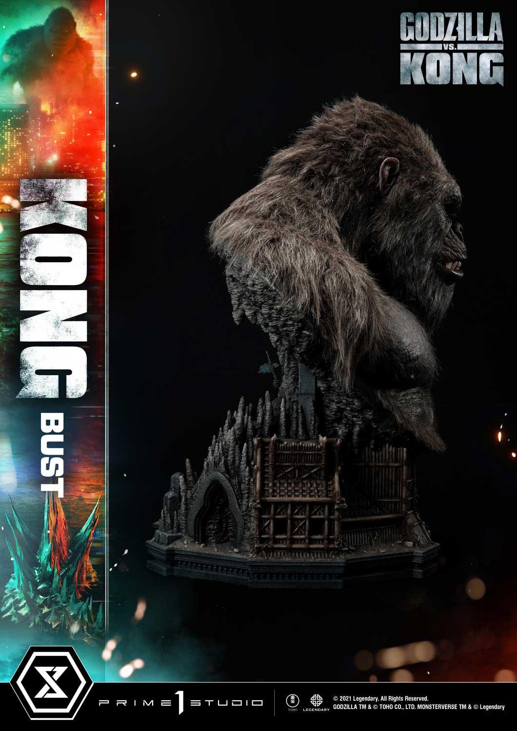 Godzilla vs. Kong - King Kong - Bust - Life-Size Bust  (LSGVK-02) (Prime 1 Studio) photo 37