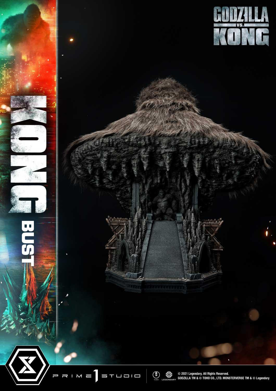 Godzilla vs. Kong - King Kong - Bust - Life-Size Bust  (LSGVK-02) (Prime 1 Studio) photo 38