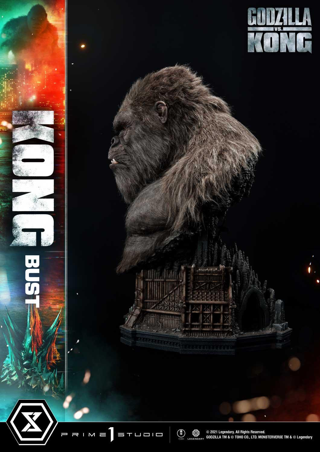 Godzilla vs. Kong - King Kong - Bust - Life-Size Bust  (LSGVK-02) (Prime 1 Studio) photo 39