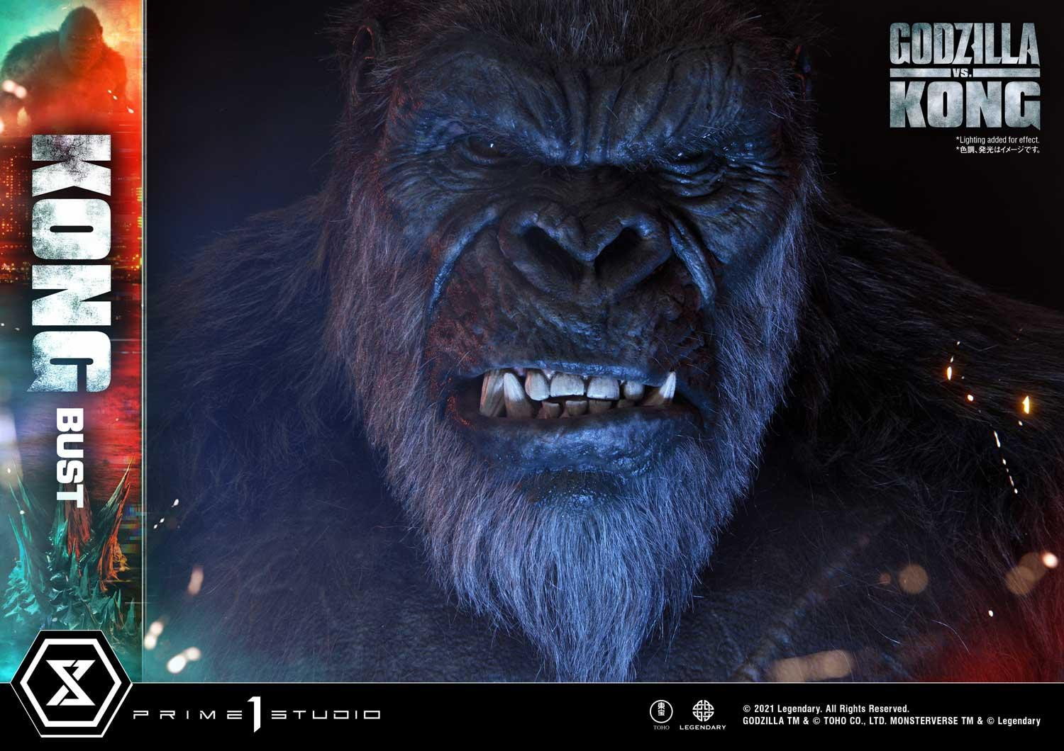 Godzilla vs. Kong - King Kong - Bust - Life-Size Bust  (LSGVK-02) (Prime 1 Studio) photo 41