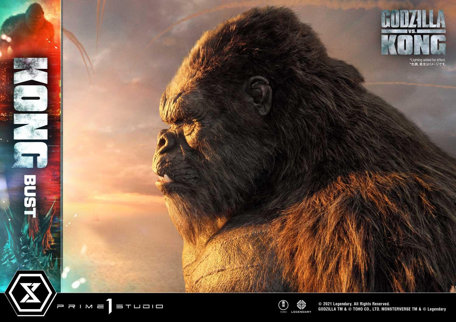 Godzilla vs. Kong - King Kong - Bust - Life-Size Bust  (LSGVK-02) (Prime 1 Studio) photo 43