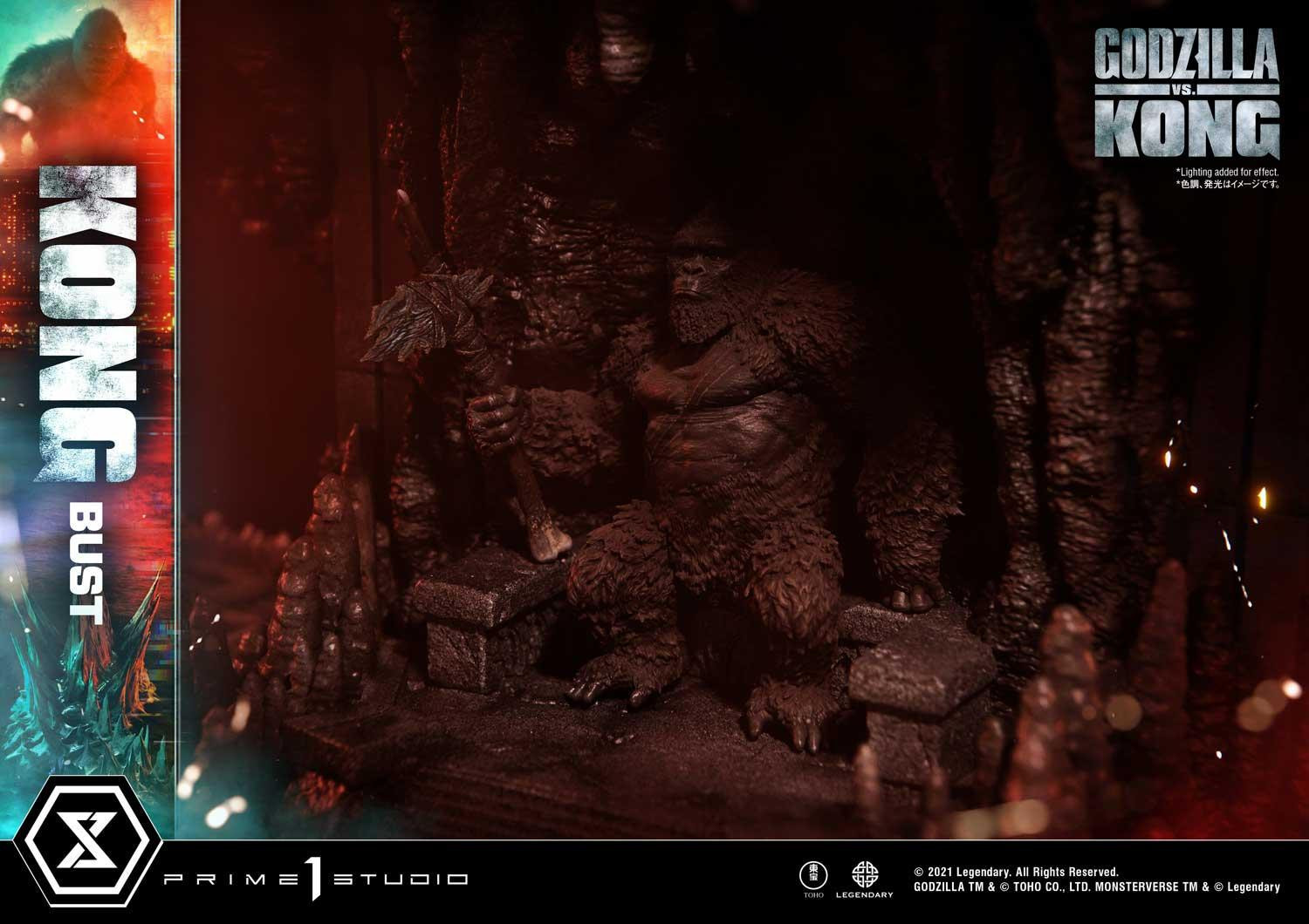 Godzilla vs. Kong - King Kong - Bust - Life-Size Bust  (LSGVK-02) (Prime 1 Studio) photo 45