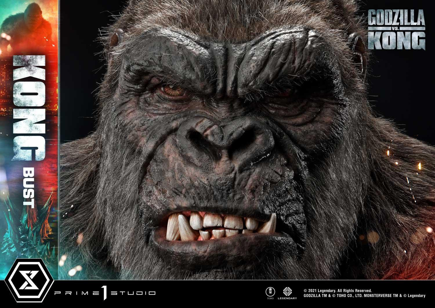 Godzilla vs. Kong - King Kong - Bust - Life-Size Bust  (LSGVK-02) (Prime 1 Studio) photo 46