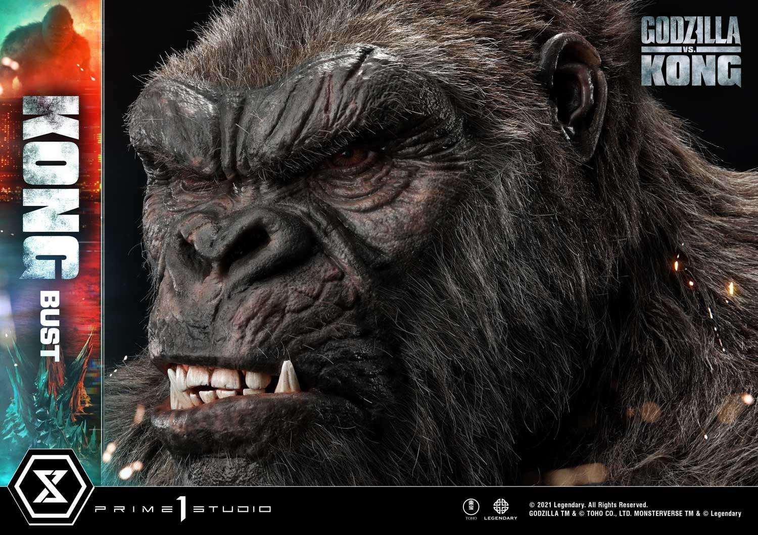 Godzilla vs. Kong - King Kong - Bust - Life-Size Bust  (LSGVK-02) (Prime 1 Studio) photo 47