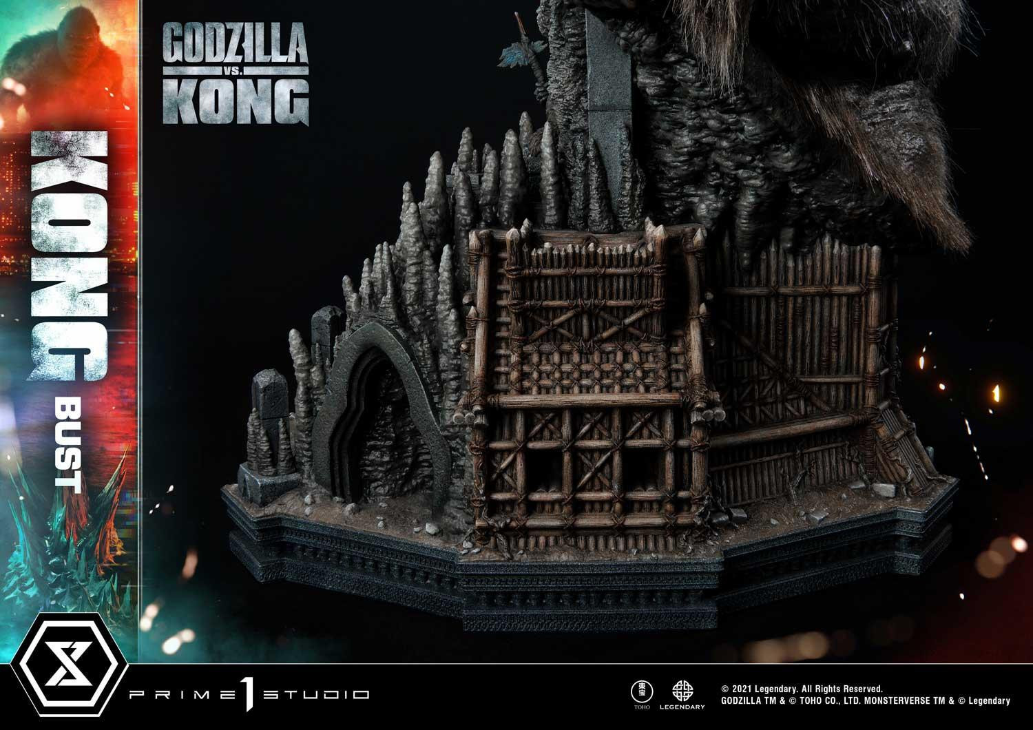 Godzilla vs. Kong - King Kong - Bust - Life-Size Bust  (LSGVK-02) (Prime 1 Studio) photo 48