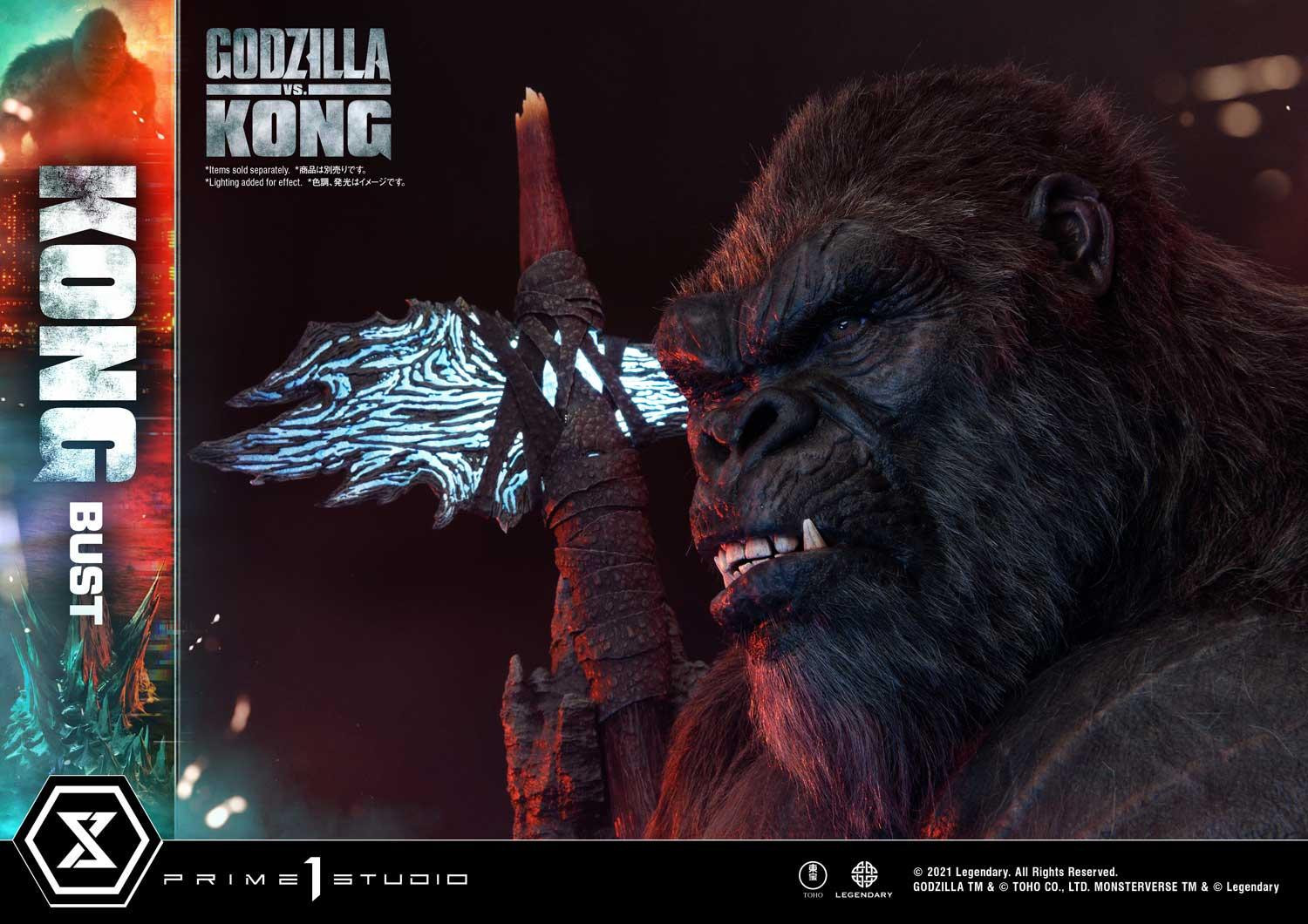 Godzilla vs. Kong - King Kong - Bust - Life-Size Bust  (LSGVK-02) (Prime 1 Studio) photo 50