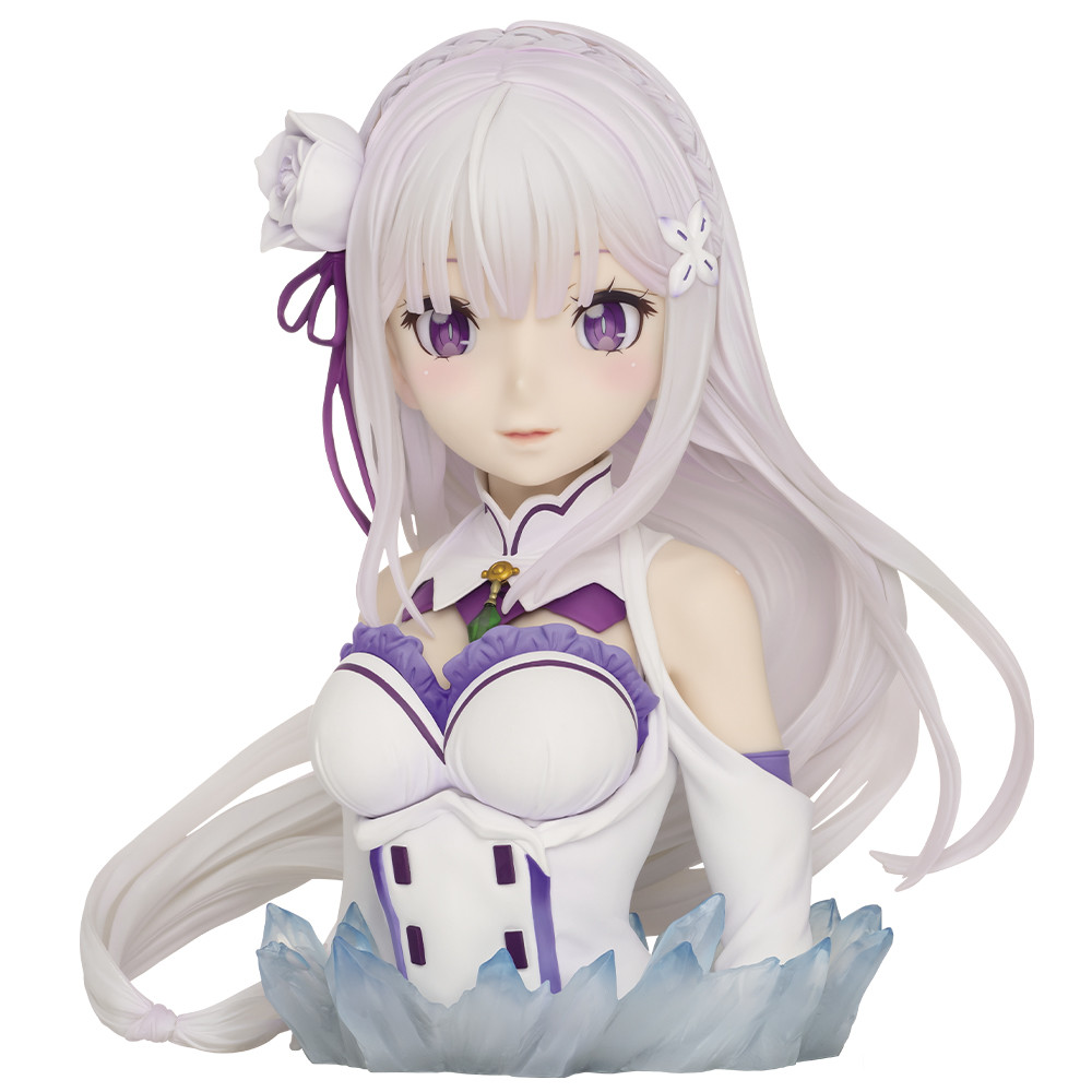 Re:Zero kara Hajimeru Isekai Seikatsu - Emilia - ArtScale - Bust - Ichiban Kuji - Ichiban Kuji Re:Zero kara Hajimeru Isekai Seikatsu -Anata, Seirei no Shukufuku ga Arimasu you ni-  (A Prize) (Bandai Spirits) photo 3