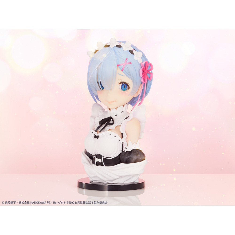 Re:Zero kara Hajimeru Isekai Seikatsu - Rem - ArtScale - Bust - Ichiban Kuji - Ichiban Kuji Re:Zero kara Hajimeru Isekai Seikatsu -Anata, Seirei no Shukufuku ga Arimasu you ni-  (Last One Prize) - Last One Ver. (Bandai Spirits) photo 2