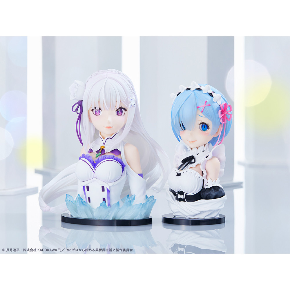 Re:Zero kara Hajimeru Isekai Seikatsu - Rem - ArtScale - Bust - Ichiban Kuji - Ichiban Kuji Re:Zero kara Hajimeru Isekai Seikatsu -Anata, Seirei no Shukufuku ga Arimasu you ni-  (Last One Prize) - Last One Ver. (Bandai Spirits) photo 4