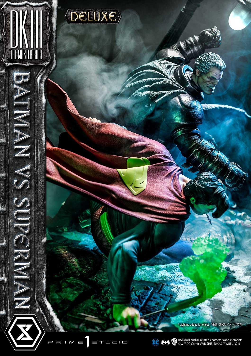 The Dark Knight III: The Master Race - Batman - Bruce Wayne - Superman - Diorama - Ultimate Diorama Masterline  (UDMDCDK3-01DXS) - 1/3 - DX Bonus Version (Prime 1 Studio) photo 3