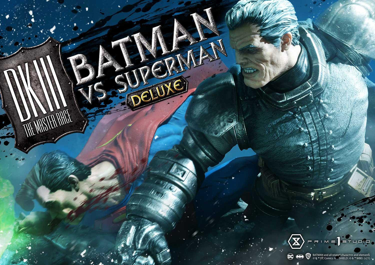 The Dark Knight III: The Master Race - Batman - Bruce Wayne - Superman - Diorama - Ultimate Diorama Masterline  (UDMDCDK3-01DXS) - 1/3 - DX Bonus Version (Prime 1 Studio) photo 4
