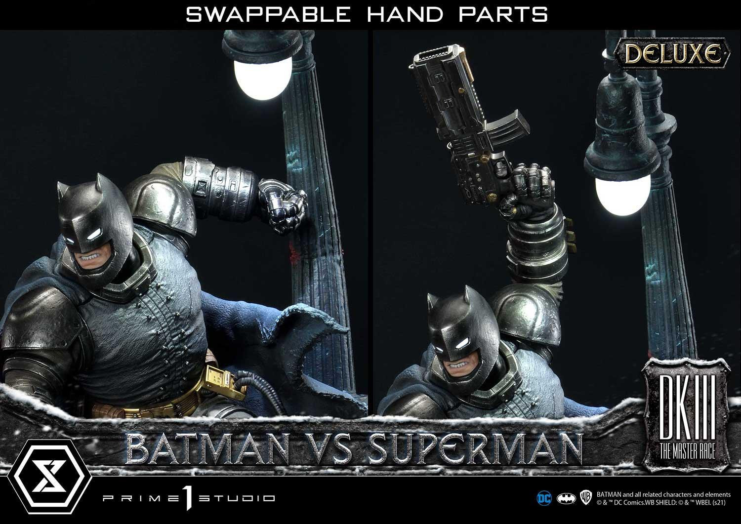 The Dark Knight III: The Master Race - Batman - Bruce Wayne - Superman - Diorama - Ultimate Diorama Masterline  (UDMDCDK3-01DXS) - 1/3 - DX Bonus Version (Prime 1 Studio) photo 7