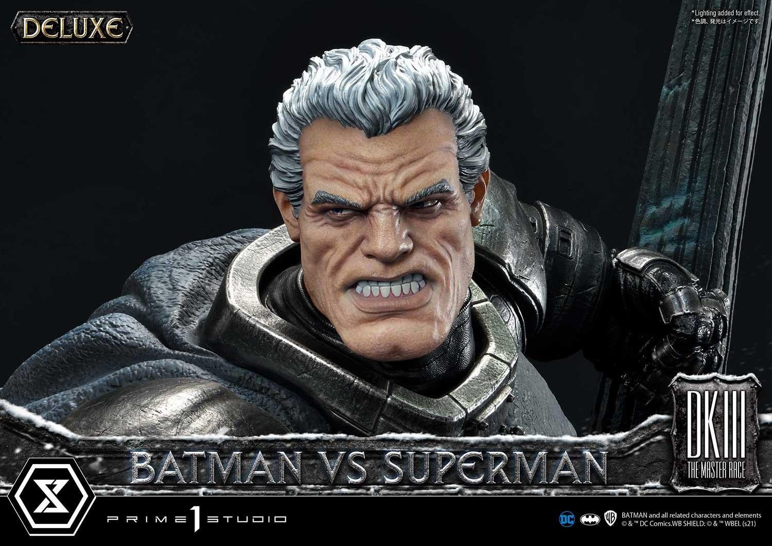 The Dark Knight III: The Master Race - Batman - Bruce Wayne - Superman - Diorama - Ultimate Diorama Masterline  (UDMDCDK3-01DXS) - 1/3 - DX Bonus Version (Prime 1 Studio) photo 16