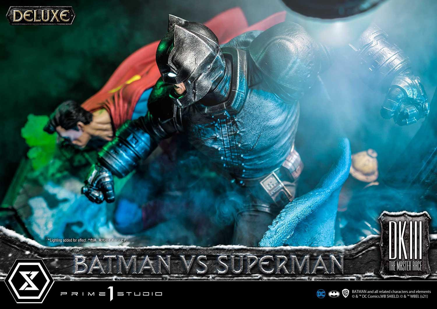 The Dark Knight III: The Master Race - Batman - Bruce Wayne - Superman - Diorama - Ultimate Diorama Masterline  (UDMDCDK3-01DXS) - 1/3 - DX Bonus Version (Prime 1 Studio) photo 17